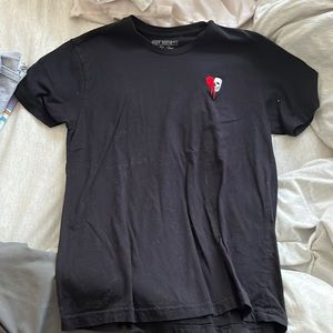 Riot Society, Black Tee, size Medium